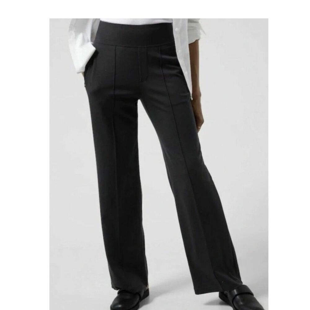Athleta Eastbound Wide Leg Pants Black